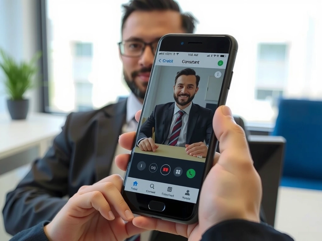 Videochat Beratungsgespräch